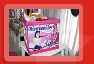 todo incluido para fiestas infantiles. Decoracion, alimentos, juegos y mas.